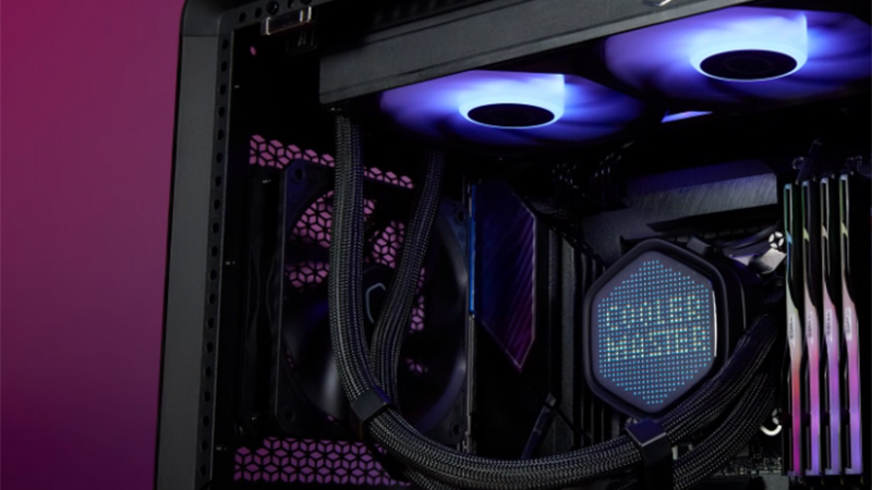 Cooler Master MasterLiquid 240 Atmos II Pixel LED Black - CPU fan